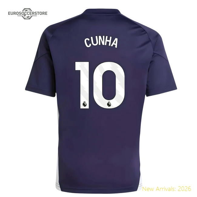 Soft Man Utd Kids Cunha Jersey 2025-2026 Moisture-wicking