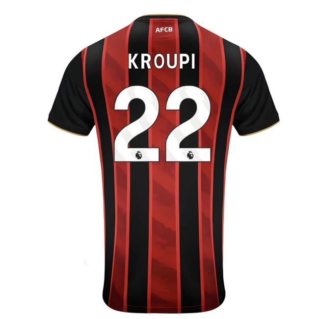 Comfortable Vintage Jersey 2025-2026 Home Special Offer Kroupi 22#436