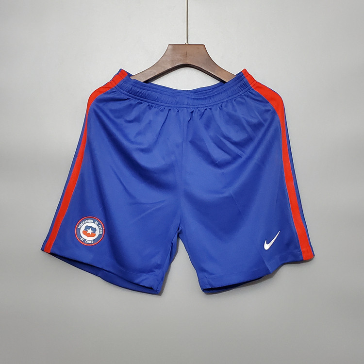 Chile 2020-21 Away WhiteBlue Soccer Jersey Football Shirt - Official