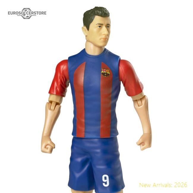 Authentic High-Quality Fc Barcelona Lewandowski 20Cm Action Figure