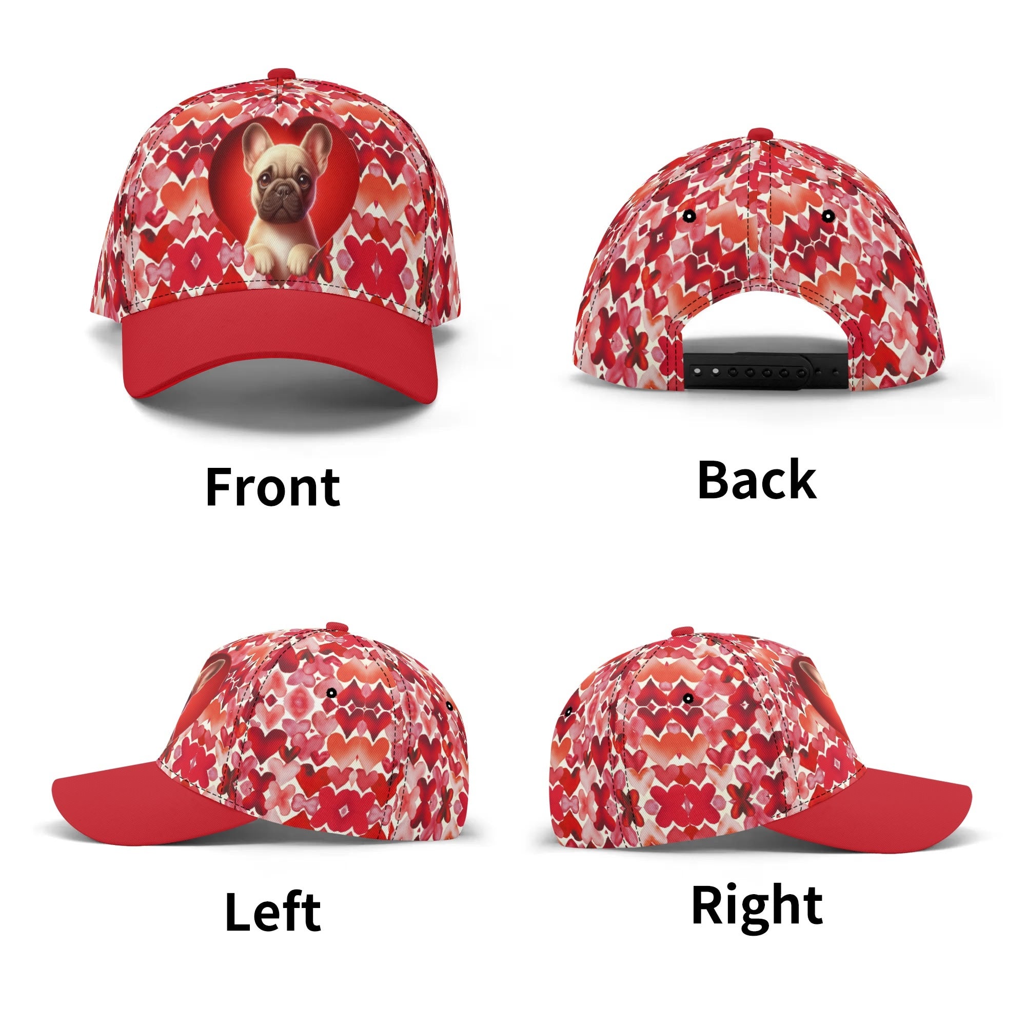 Frenchie-Fan Cozy Stylish Lucy - Baseball Cap for Home Use Comfortable