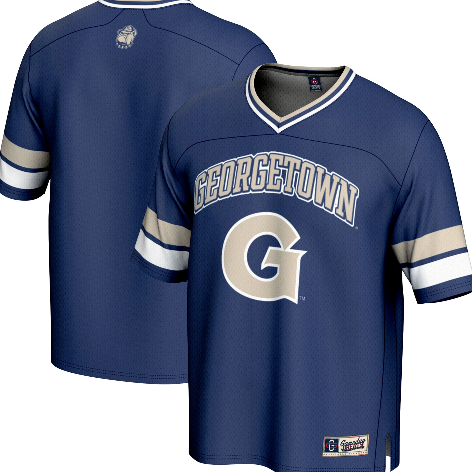 [NJP] Georgetown Hoyas GameDay Greats Youth Spirit Football Jersey - Navy