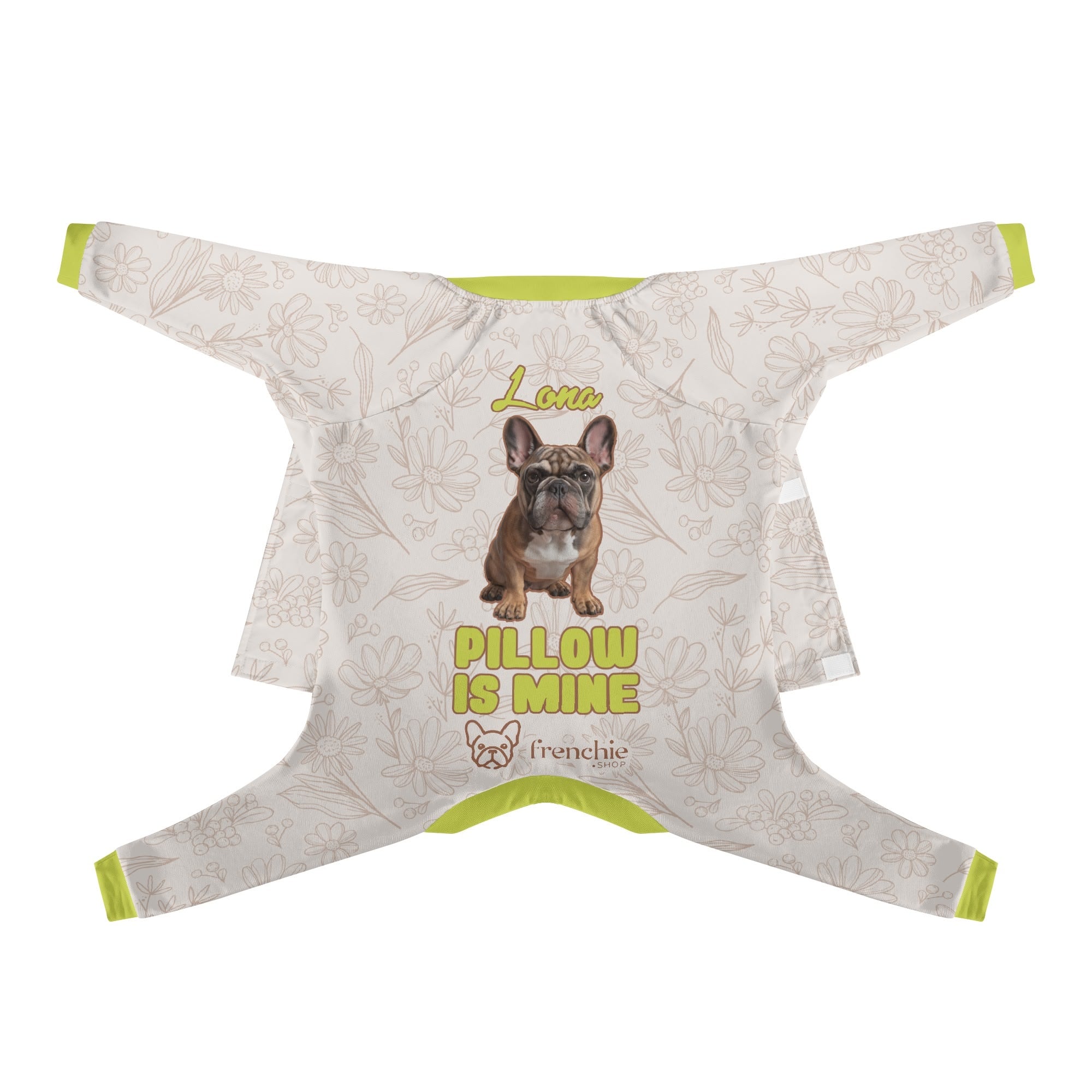 French Bulldog Lilo Personalized French Bulldog Pajamas With Your