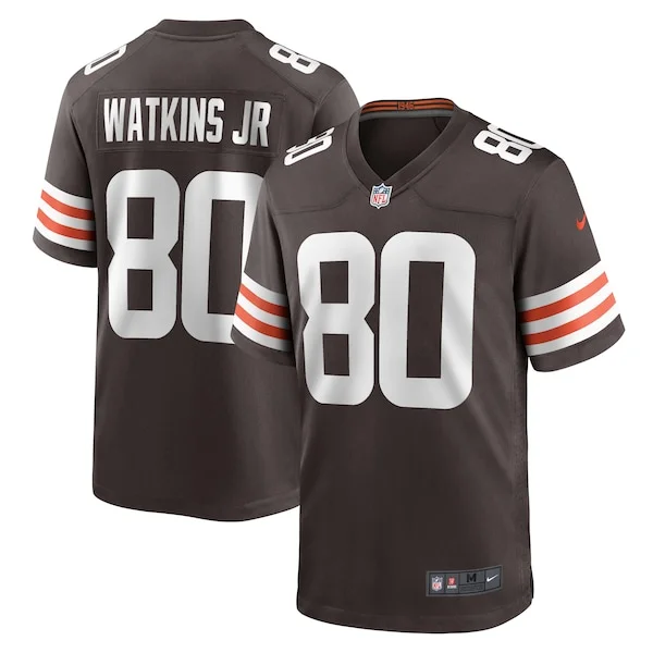 None Game NFL Jersey - Brown | Premium Football Apparel | NFL Football