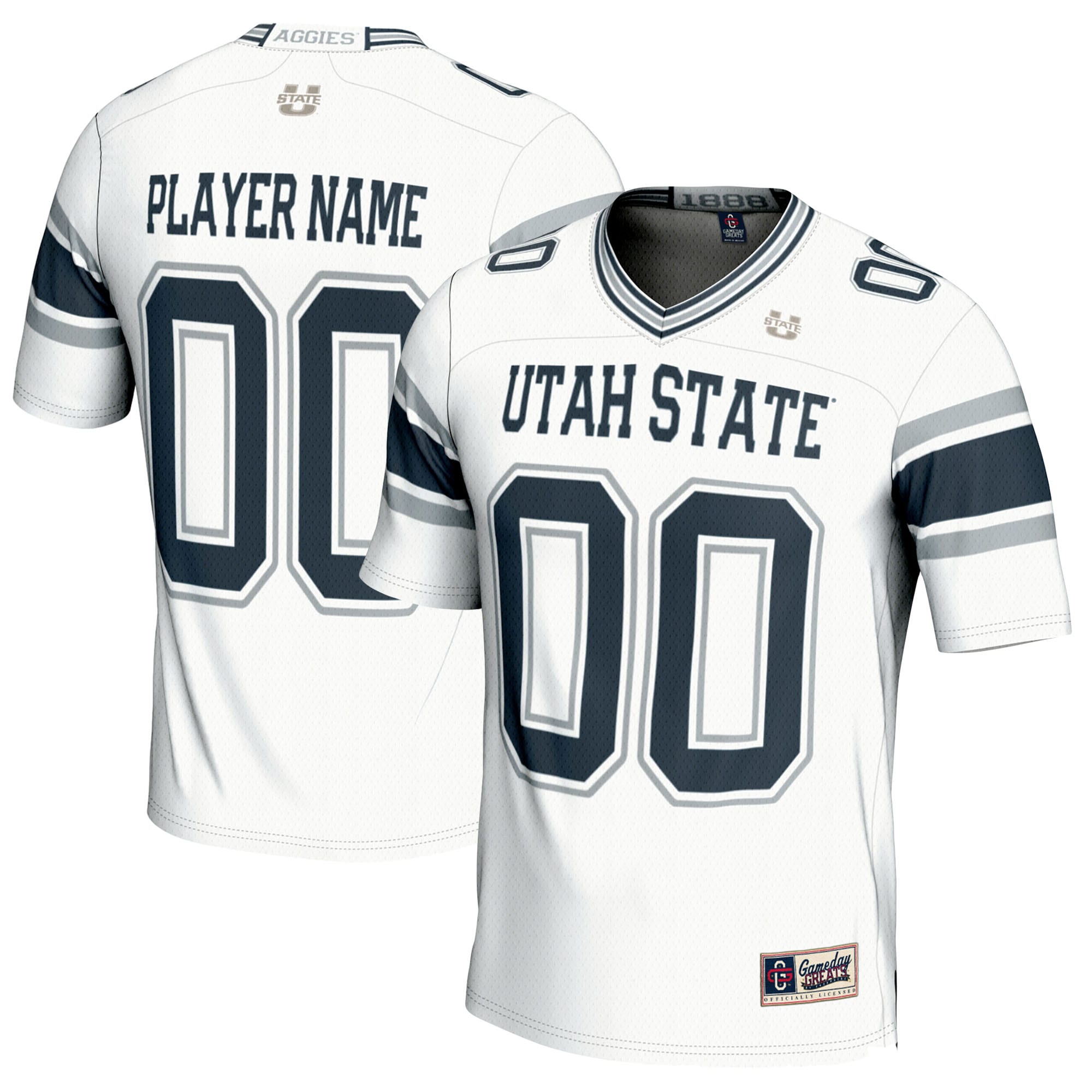 Utah State Aggies GameDay Greats Youth NIL Pick-A-Player 2026/2027 Football Jersey - White