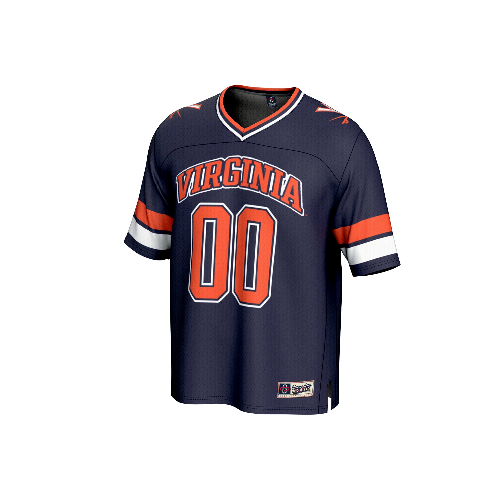 [DDG] Virginia Cavaliers GameDay Greats Youth NIL Pick-A-Player Football Fashion Jersey - Navy