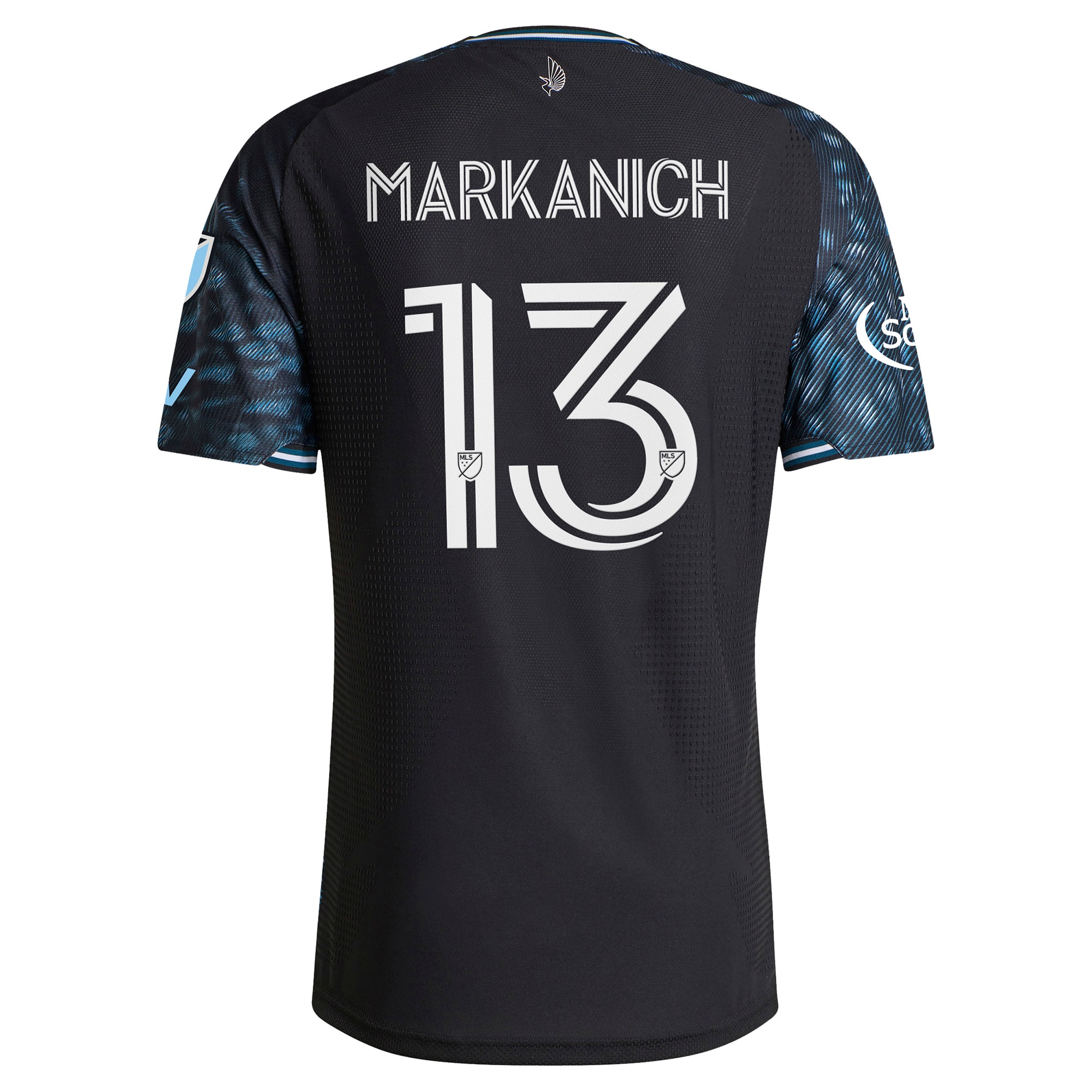 [SJH] Anthony Markanich Minnesota United FC 2026 The Decade Kit On-Field Authentic Patch Jersey - Black
