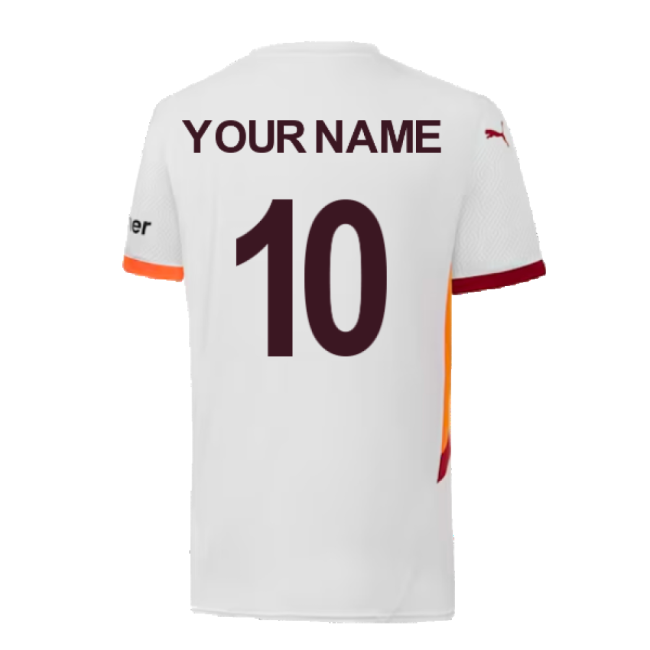 2024-2025 Away Kit Galatasaray Shirt Your Name In Multiple Sizes