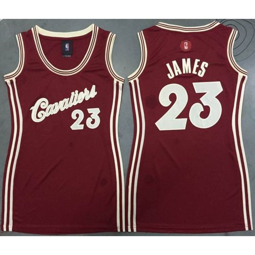Elite LeBron James23 Red Jersey - - NBA Collection