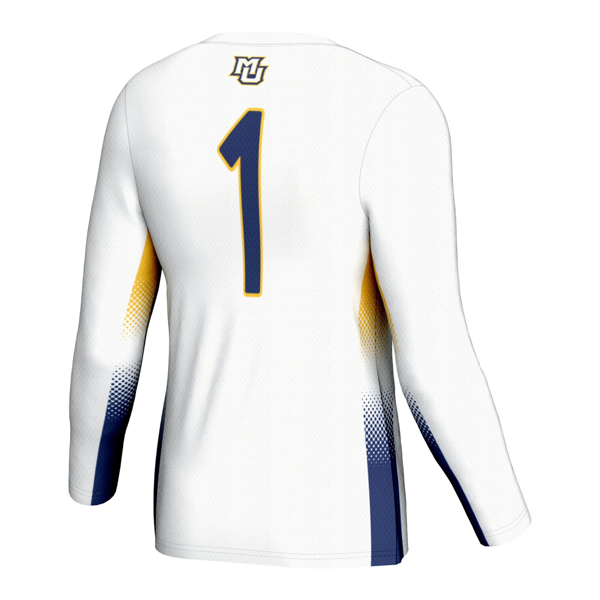 [NJP] Marquette Golden Eagles GameDay Greats Youth Lightweight Women's Volleyball Jersey - White