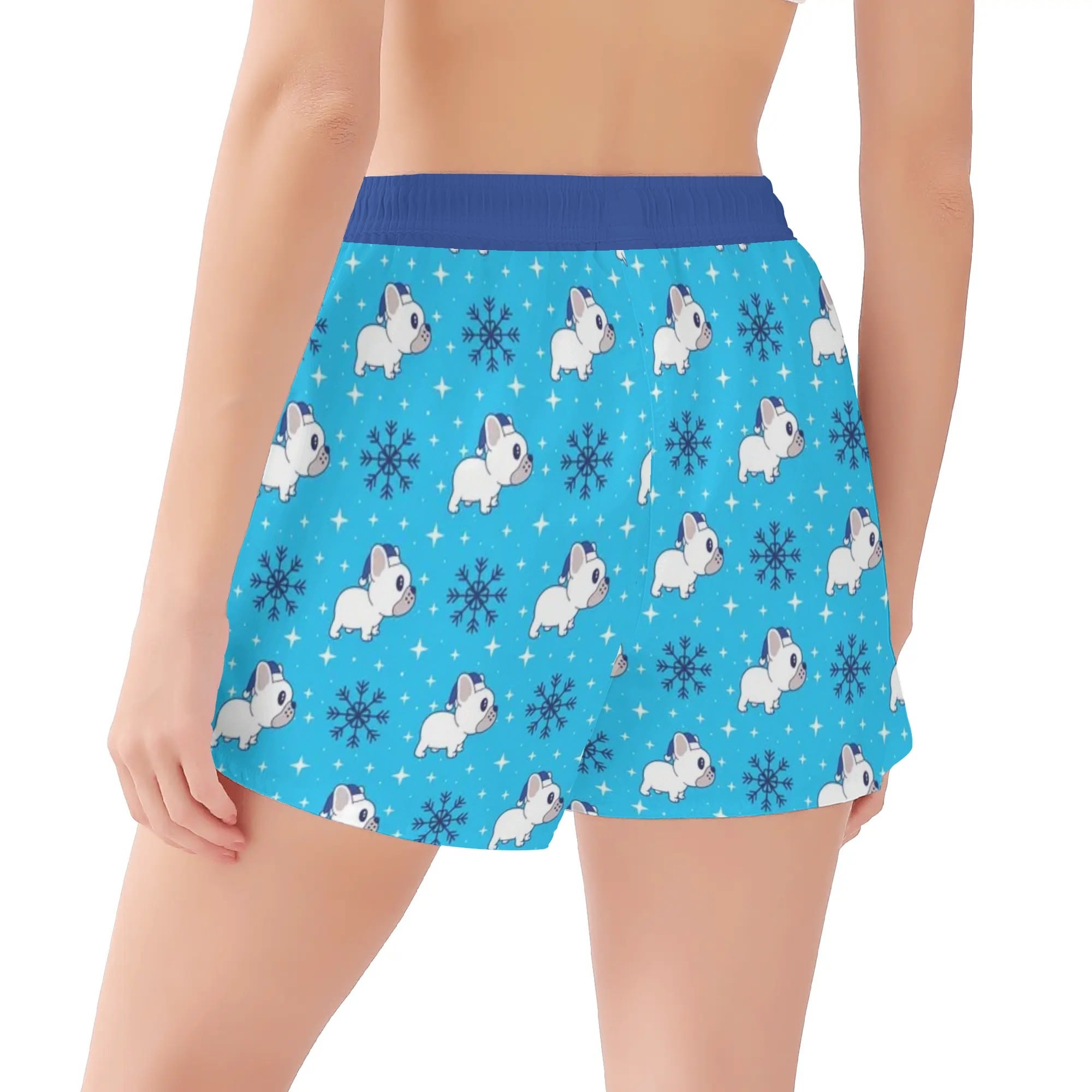 French Bulldog Lover Bob Womens Beach Shorts Stylish Daily Item