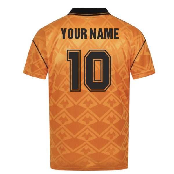 [DDJ] Wolverhampton Wanderers Bukta Shirt Name) Home Apparel 1992 (Your