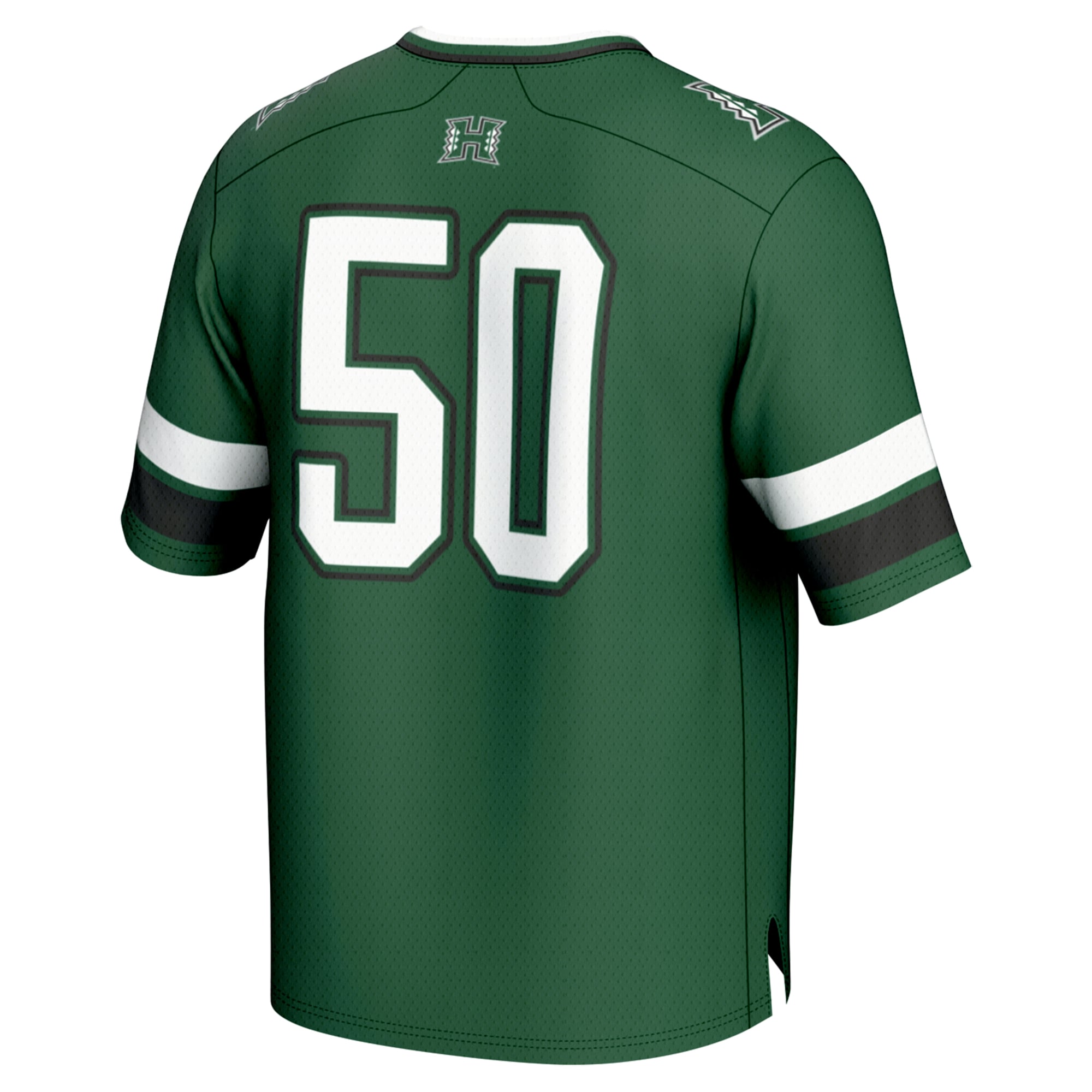 #50 Hawaii Rainbow Warriors GameDay Greats Youth Lightweight Collegiate Football Fashion Jersey - Green