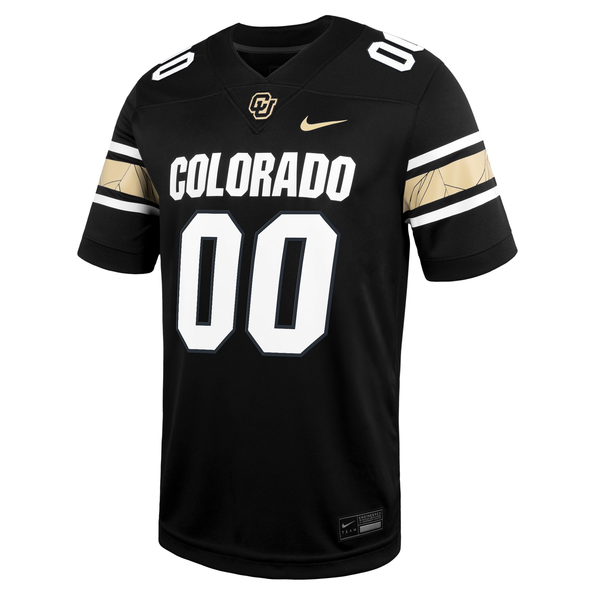 Colorado Buffaloes NIL Pick-A-Player Football Game 2026/2027 Football Jersey - Black