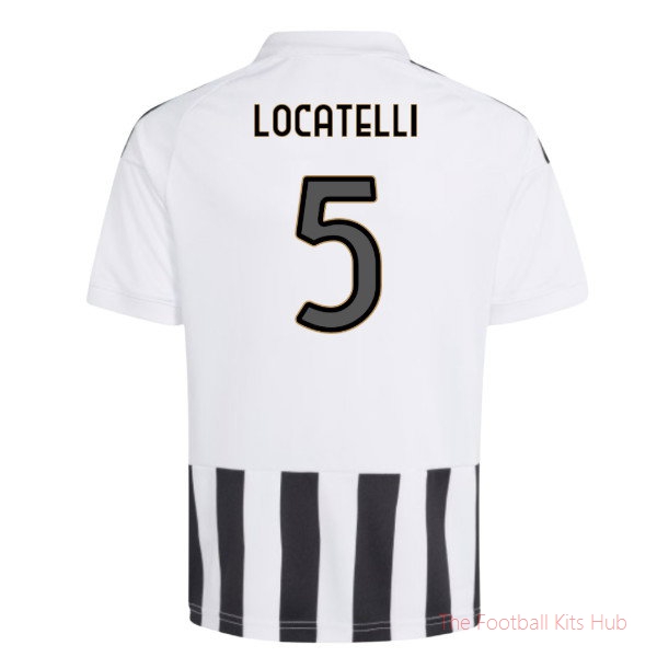 2026-2027 Juventus Home Shirt Team Jersey Locatelli #5 Kids'