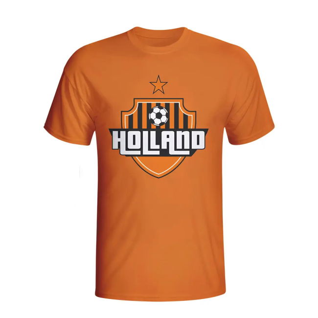 Holland Country Logo T-Shirt (Orange) - Kids Authentic Authentic
