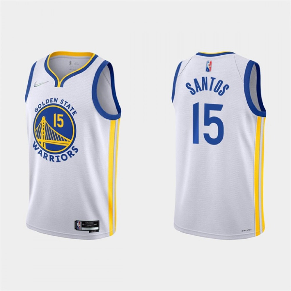High-Quality Golden State Warriors 15 White Jersey - Fan Favorite