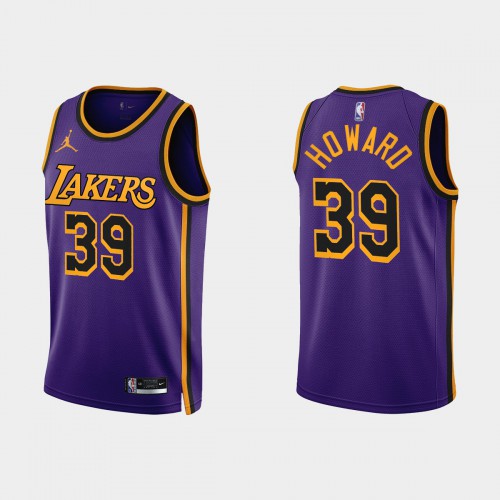 Nike Lakers Purple Angeles Lakers #39 Jersey - Great Value Game Day Wear