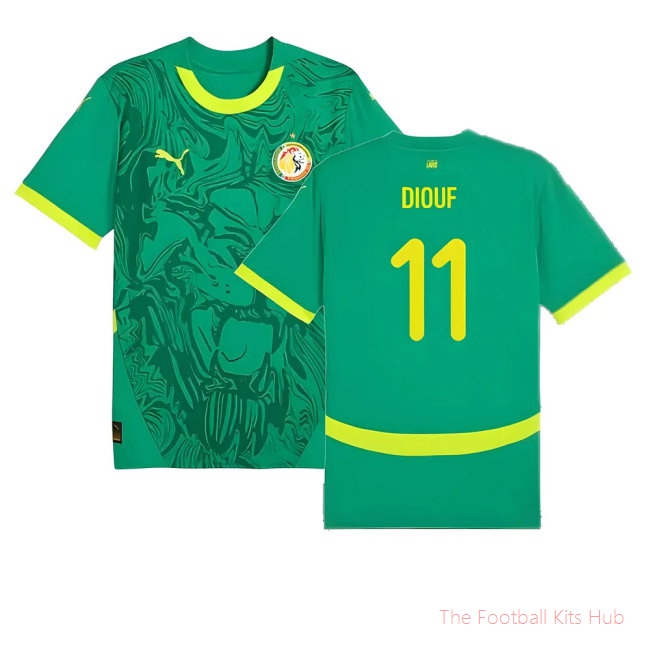 2024-2025 Senegal Away Shirt (Diouf 11)
