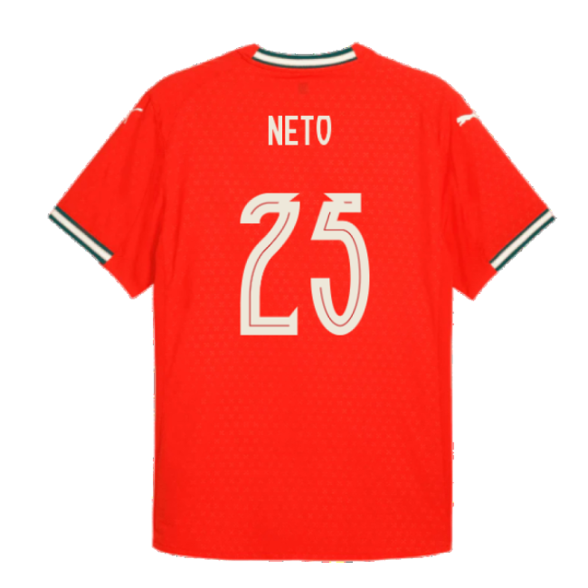 Elite European Team 2025-2026 Home Short Sleeve Shirt Athletic Temperature-control