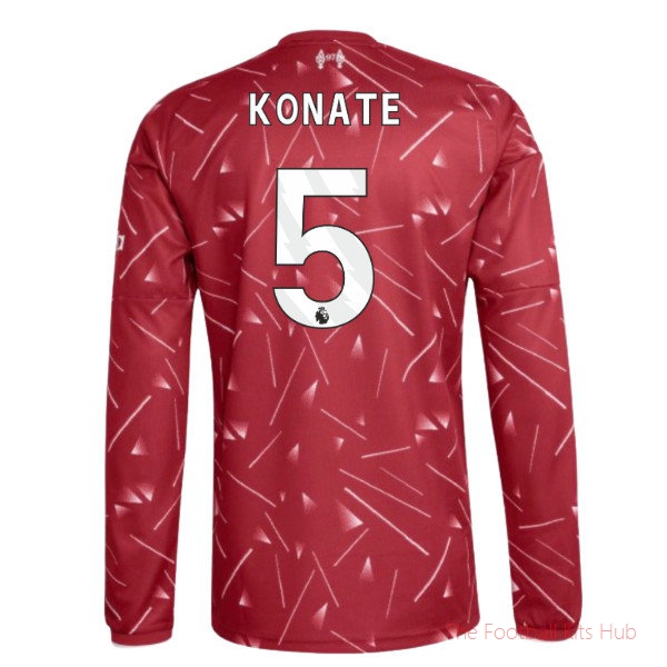 [EFKS] 2026-2027 Liverpool Long Sleeve Home Shirt Konate 5