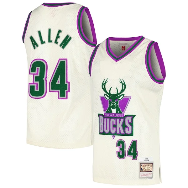 Ray Allen MIL Swingman Jersey - modern Basketball training training