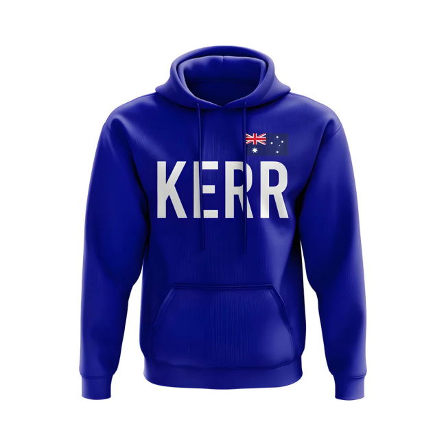 Professional Sam Kerr Australia Name Hoody (Royal Blue)