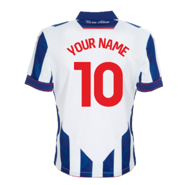West Brom WBA official style Home Shirt 2024-2025 (Adult