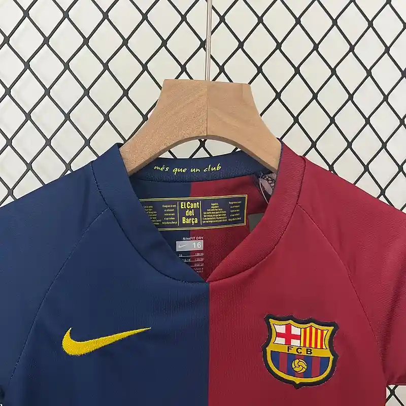 2008-2009 Kids Barcelona Jersey retro kit