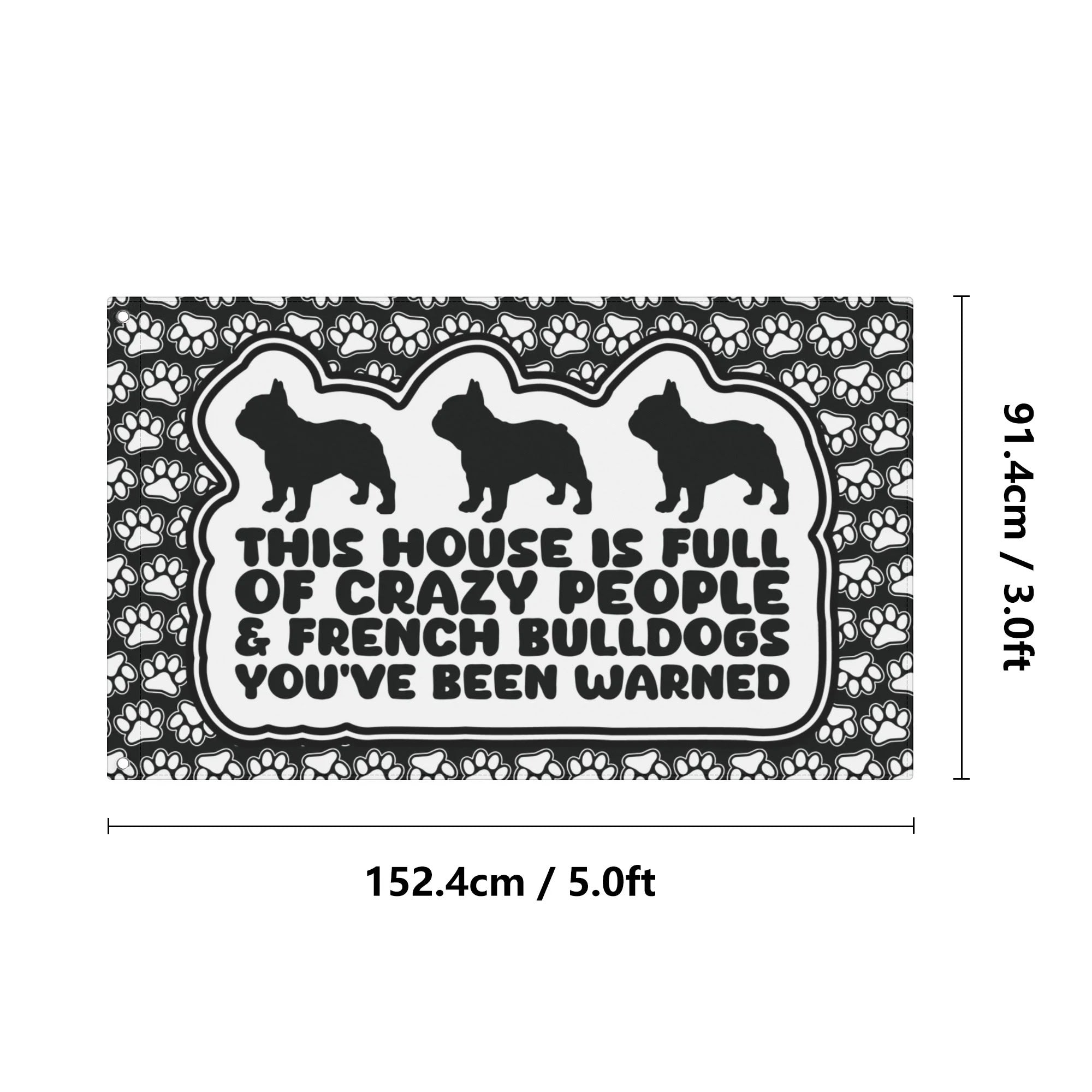 - Safe Garden Flags For Frenchie Lovers Winter Wear | Safe For Paws