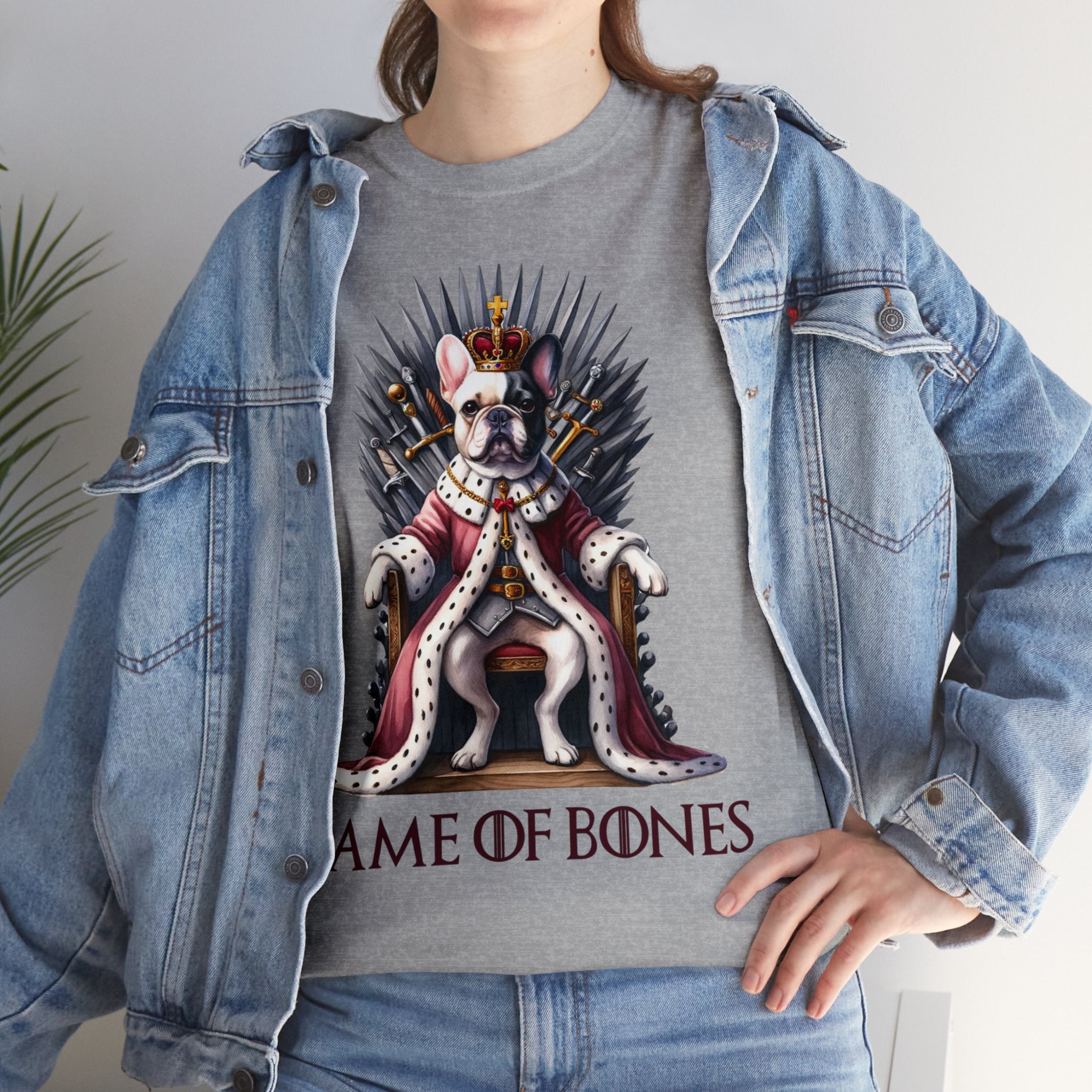 Game of Frenchies - Unisex Cotton T-Shirt