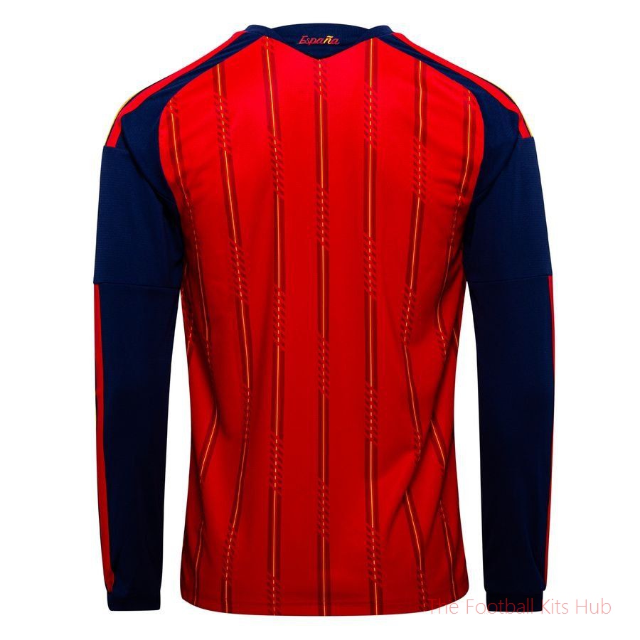 Spain Home Shirt World Cup 2026 Long Sleeves