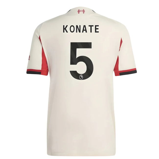 Liverpool Away Football Shirt 2025-20 - Konate 5 L S