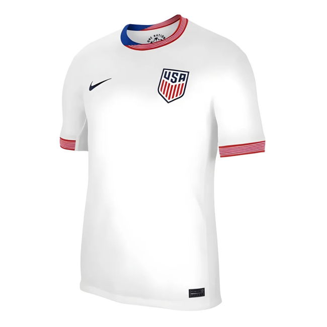 World-Class 2024-2025 United States Usa Home Shirt Climate-Control