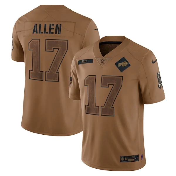 None Josh Allen Limited Jersey - Brown | NFL Player Jersey | NFL Footb