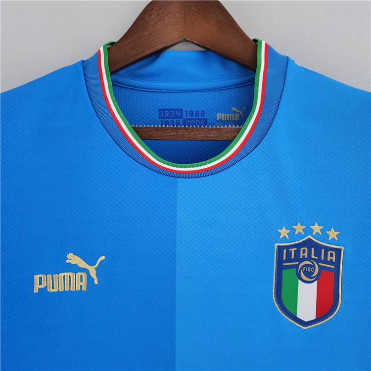 Licensed Italy 2022 Home Shirt - Official Replica 16969