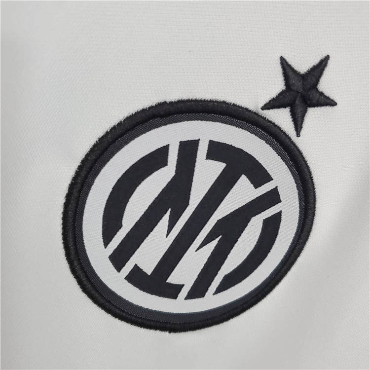Inter Milan 21-22 White Away Snake Soccer Jersey Football Shirt -