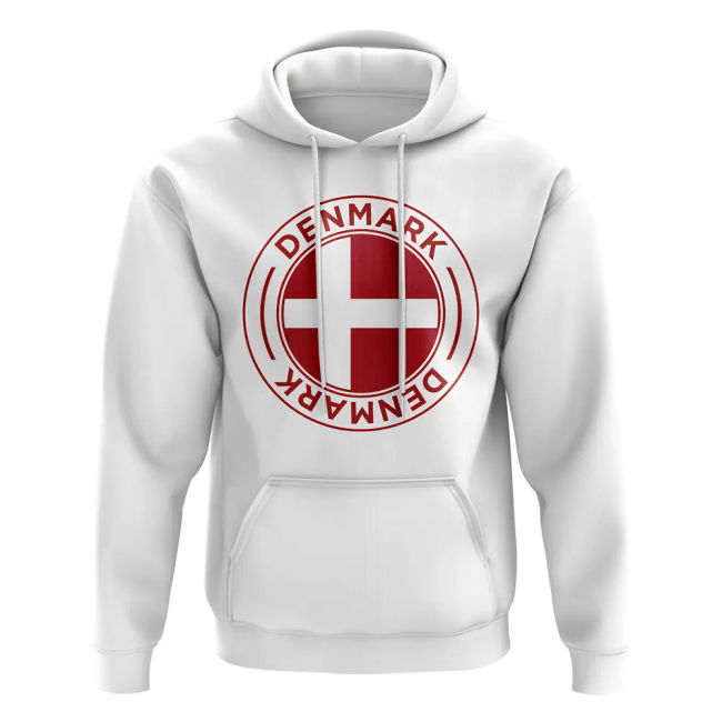 Official Denmark Football Badge Authentic Match Quality
