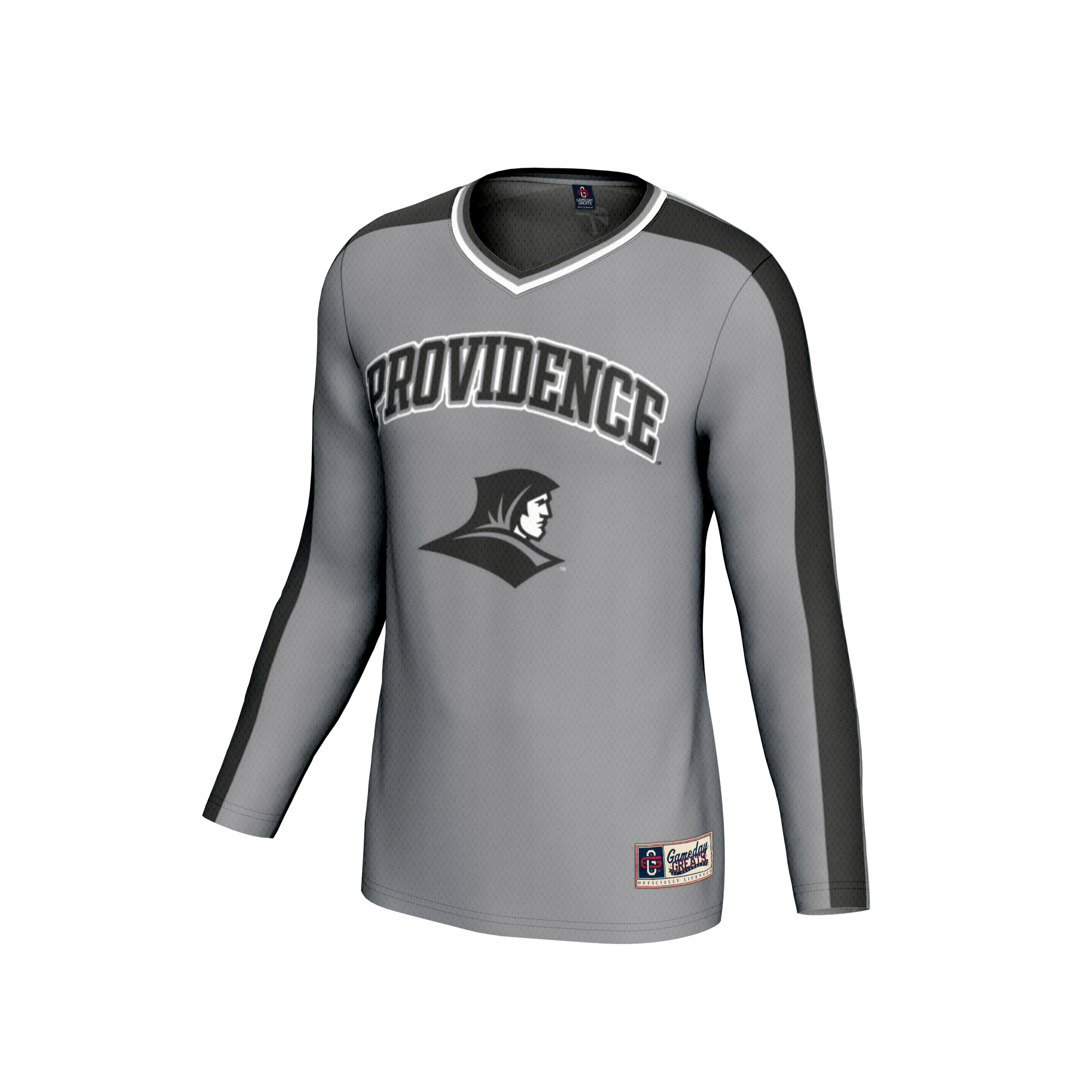 [DDG] Providence Friars GameDay Greats Unisex NIL Pick-A-Player Lightweight Collegiate Volleyball Fashion Jersey - Silver