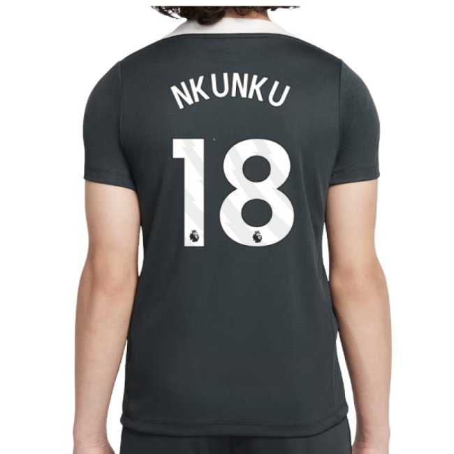 Chelsea Chelsea Strike Training Shirt Green Kids Nkunku #18 Ultra ...