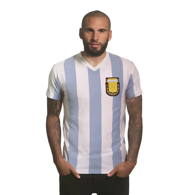 Original Replica Argentina Home Fan Shirt for Adults (2)