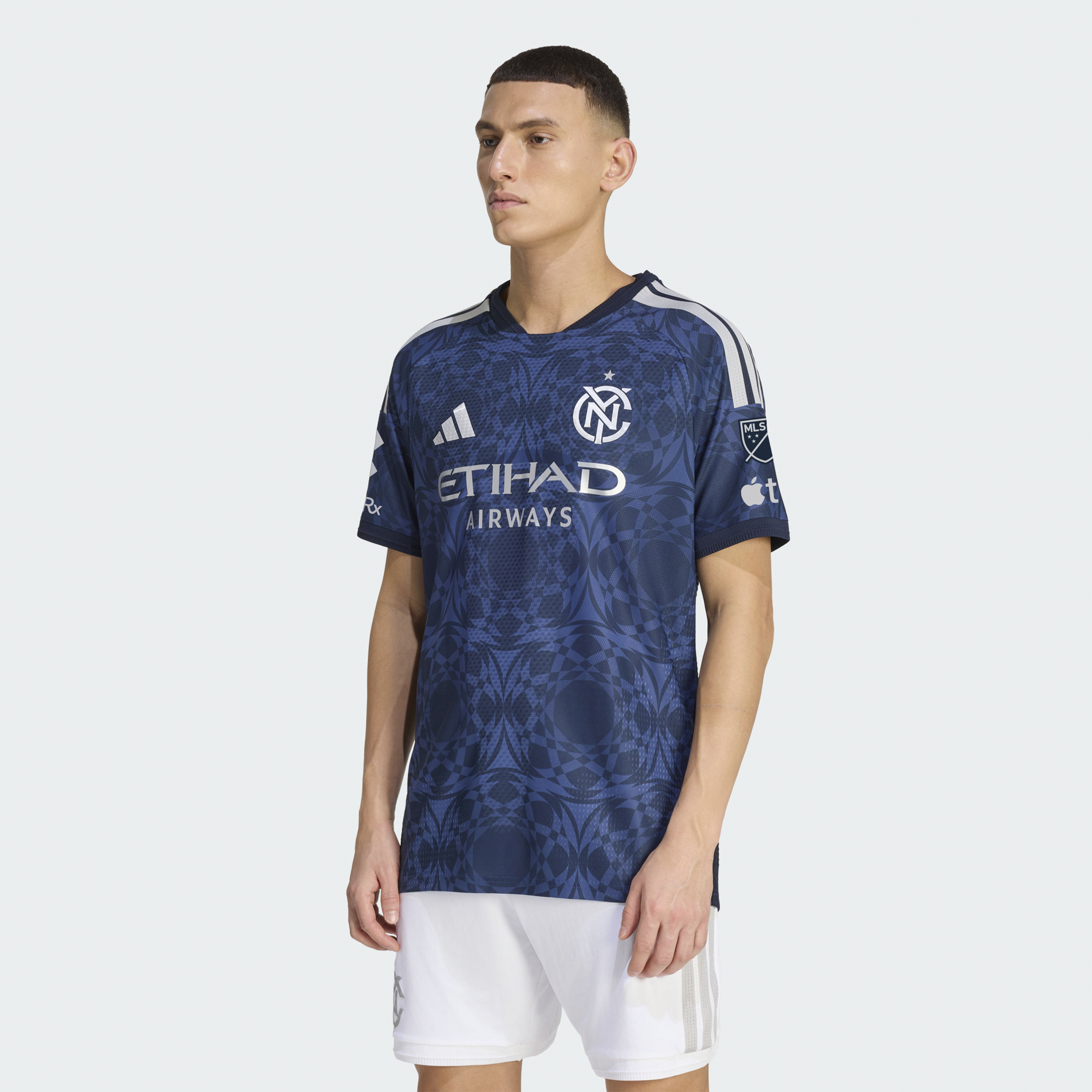 [SJH] Youth New York City FC 2026 The All Nations Kit On-Field Authentic Patch Jersey - Blue