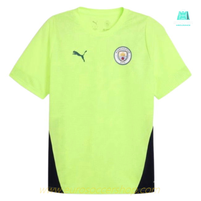 2025-2026 Man City Training Jersey (Fizzy Apple) (Haaland 9)