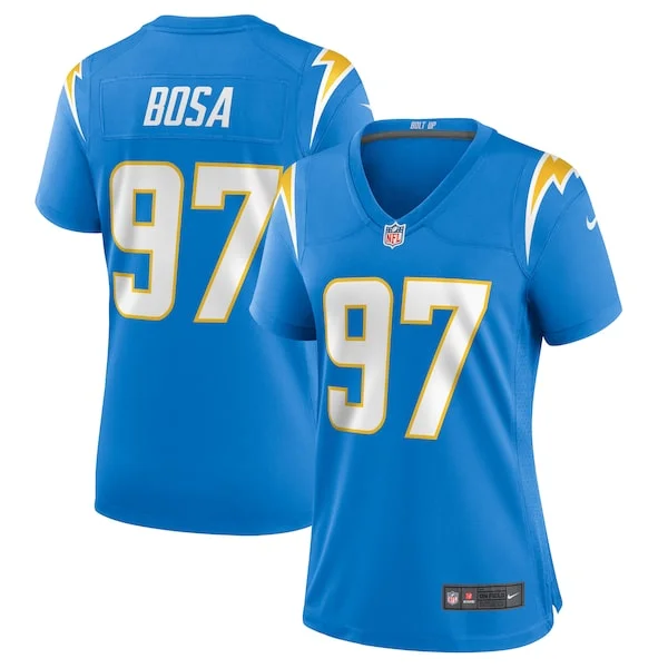 None Joey Bosa Game Jersey - Blue | NFL Player Jersey | NFL Football