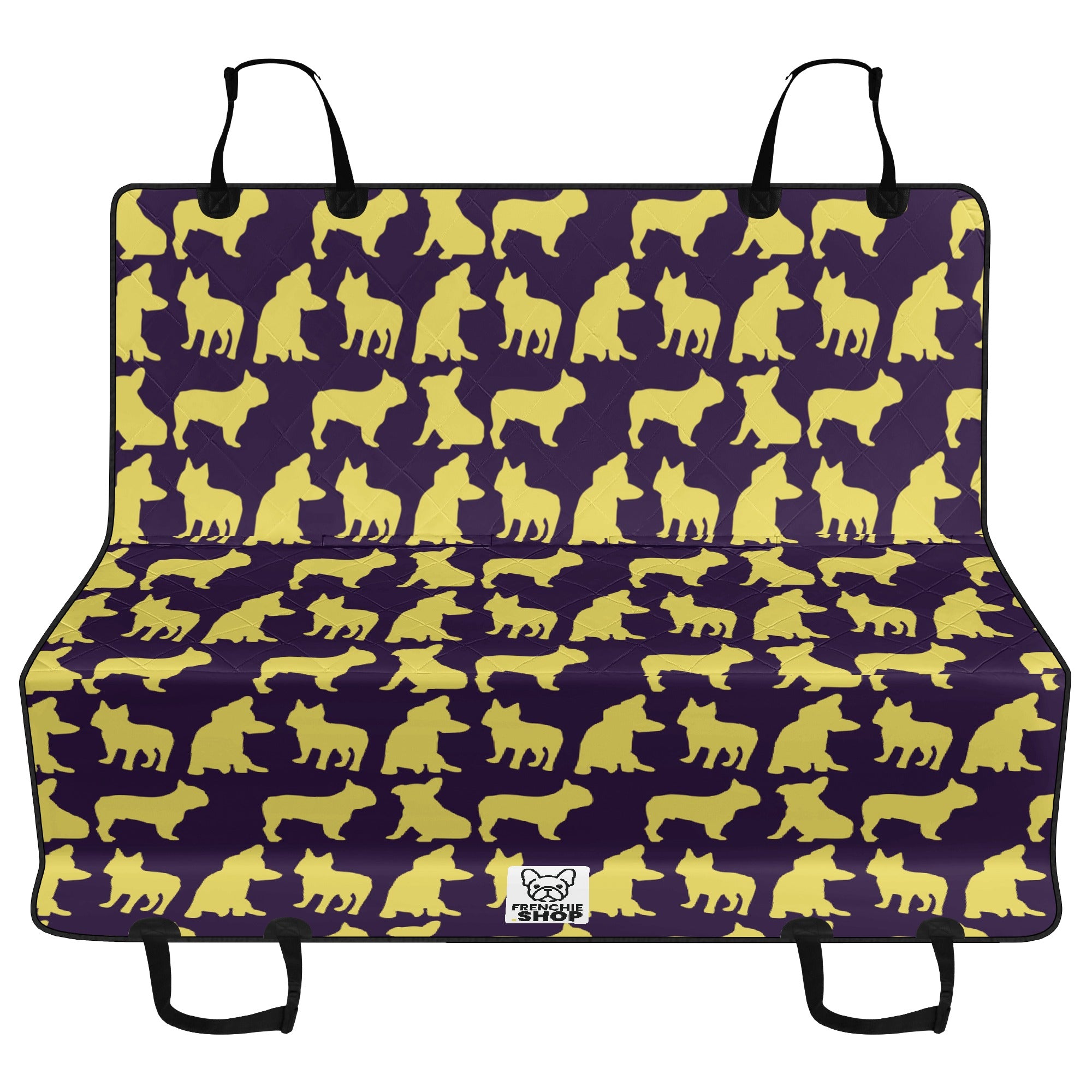 Sapphire - Durable Car Pet Seat Covers For French Bulldog Indoor Use