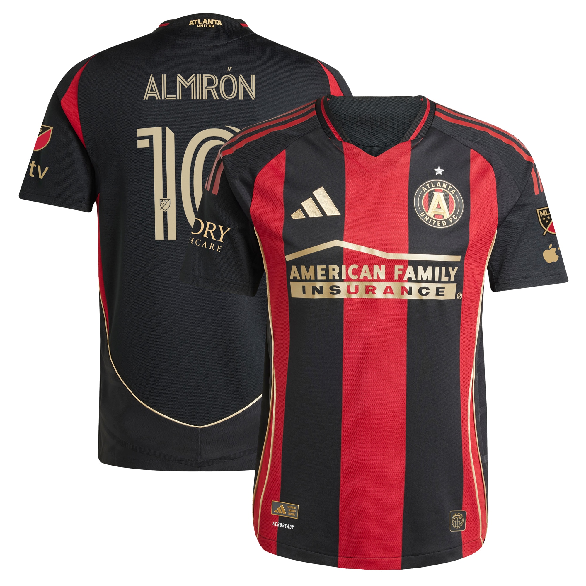 [LK] Miguel Almiron Atlanta United FC 2025 The Connector Authentic Player Jersey - Black