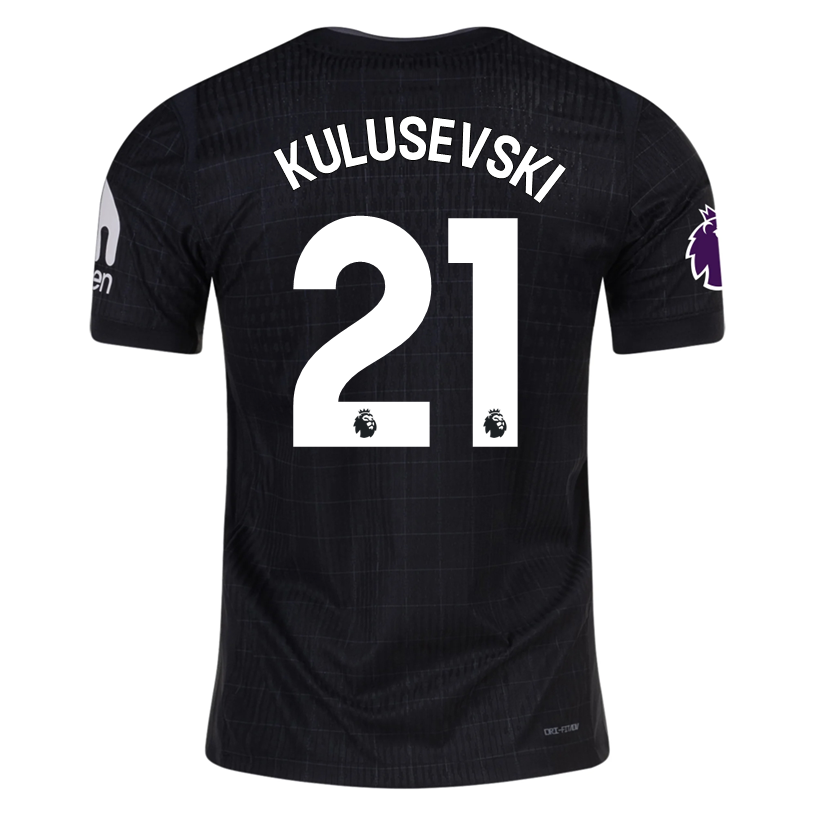 Tottenham EPL Patch 2025-2026 UCL Away Jersey – Authentic Shirt