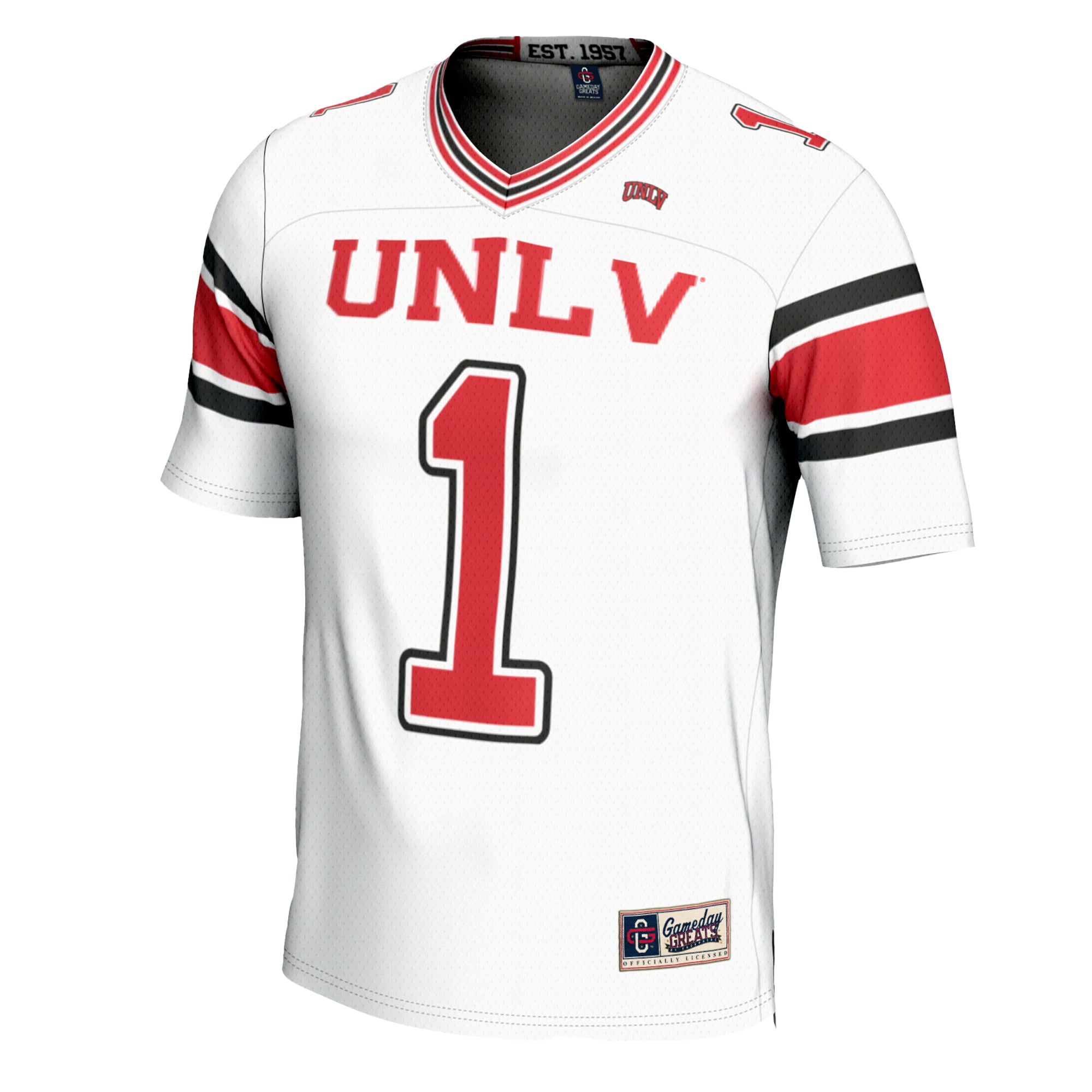 #1 UNLV Rebels GameDay Greats 2026 Season Football Jersey - Cardinal