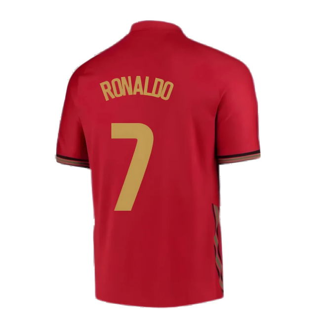 2020-2021 Portugal Home Nike Shirt (Kids) (Ronaldo 7) Oranje