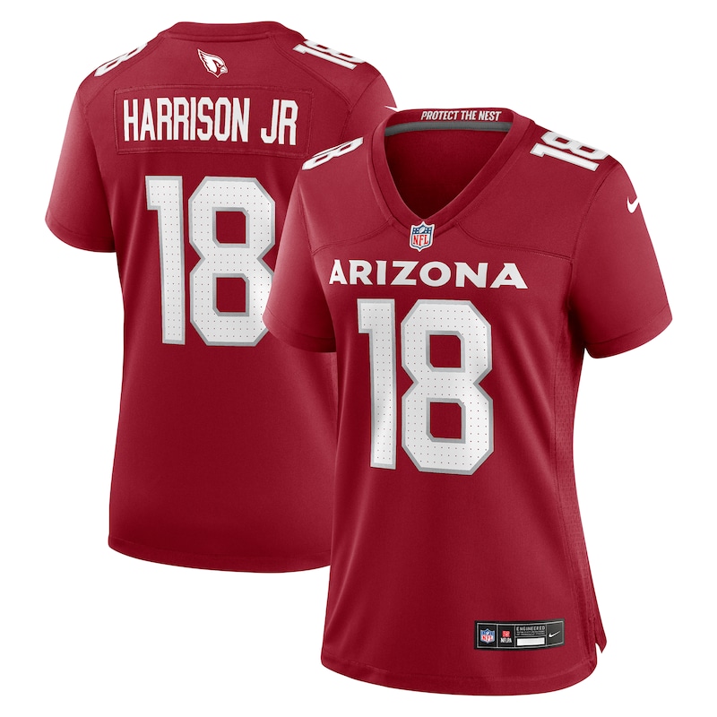None Marvin Harrison Jr. Star Player AZ Cardinals Official Jersey